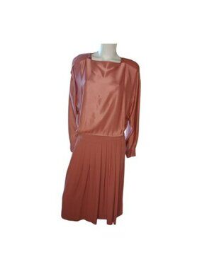 Linda Lundstrom Vintage Silk Dress